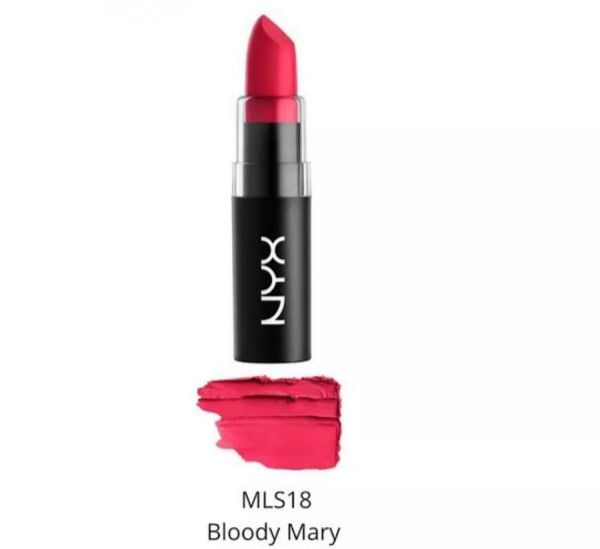 Batom Nyx Matte Lipstick Cor Bloody Mary